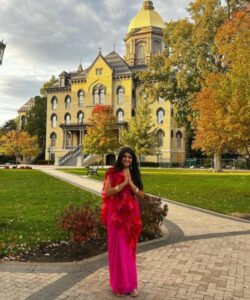 Devina Bajaj in Pihu Pink Saree